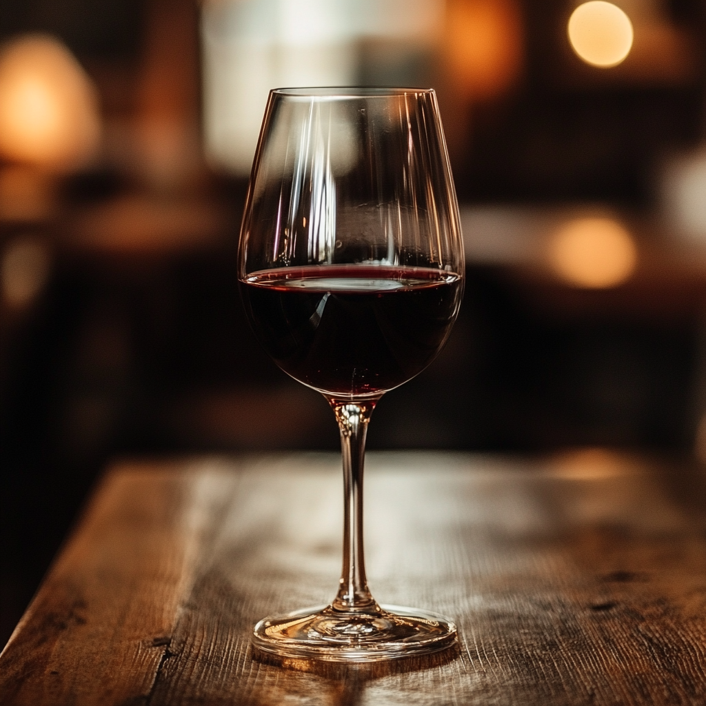 The perfect glass of red wine