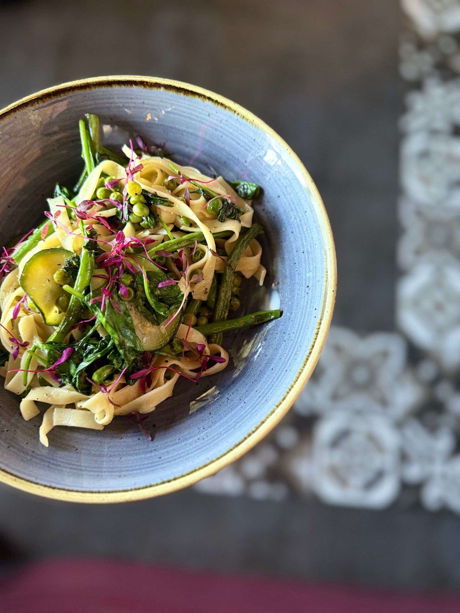 Pasta dishes at the Italian SUl Lago